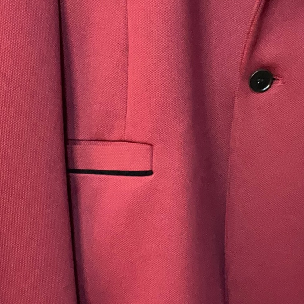 Men's Cranberry Colored Blazer (NWOT) - Picture 2 of 7